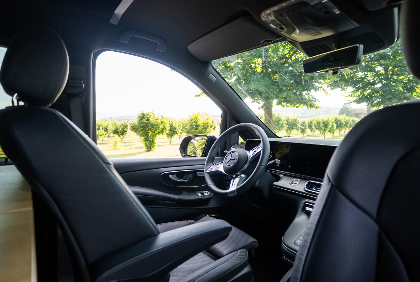 V Klasse Weekender Cockpit